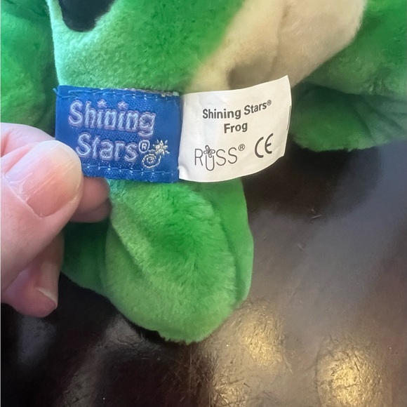 Russ Shining Stars Frog Plush Stuffed Animal - Picture 9 of 10